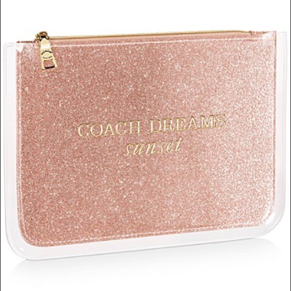 Coach plastic case new